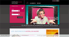 Desktop Screenshot of hostalenlogrono.com